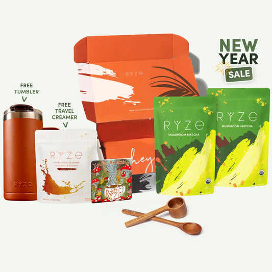 Mushroom Matcha Starter Kit (60 Servings)